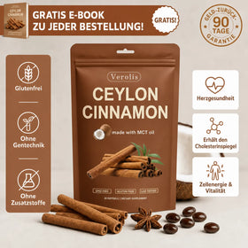 Ceylon-Zimt 7.200 mg Äquivalent – Softgels mit MCT-Öl