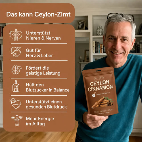 Ceylon-Zimt 7.200 mg Äquivalent – Softgels mit MCT-Öl