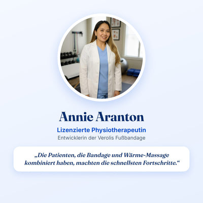 Annie Aranton, lizenzierte Physiotherapeutin