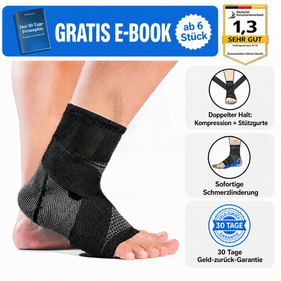 Verolis Fußbandage mit Gratis-E-Book ab 6 Stück