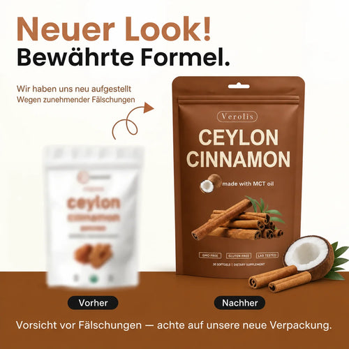 Ceylon-Zimt 7.200 mg Äquivalent – Softgels mit MCT-Öl