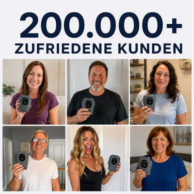 Über 200.000 zufriedene Kunden mit dem Verolis Wärme-Fußmassager